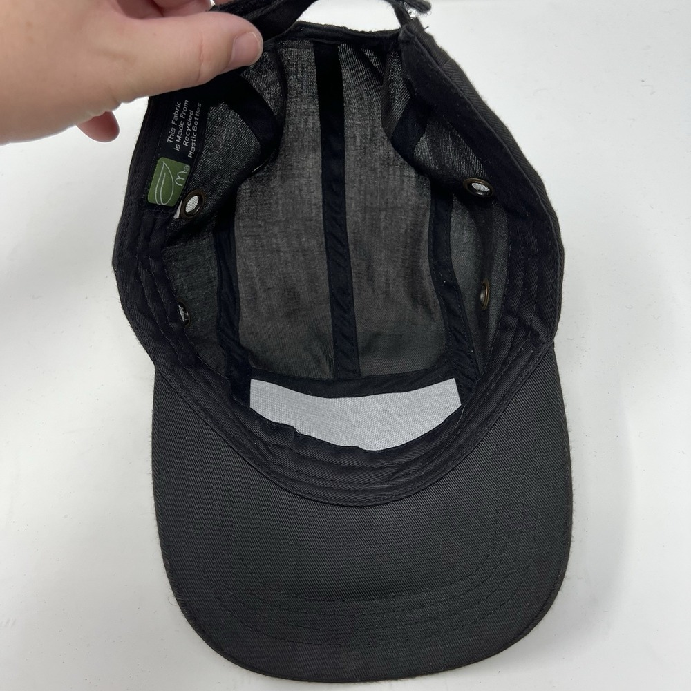 McDonald's Employee 5 Panel Hat Cap Uniform Adjustable Strapback Black Costume - Picture 8 of 11